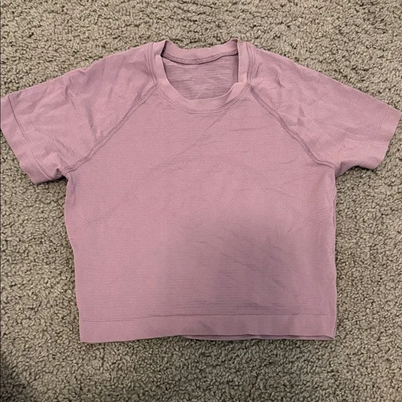 lululemon swiftly tech cropped short sleeve 2.0 - Picture 1 of 2